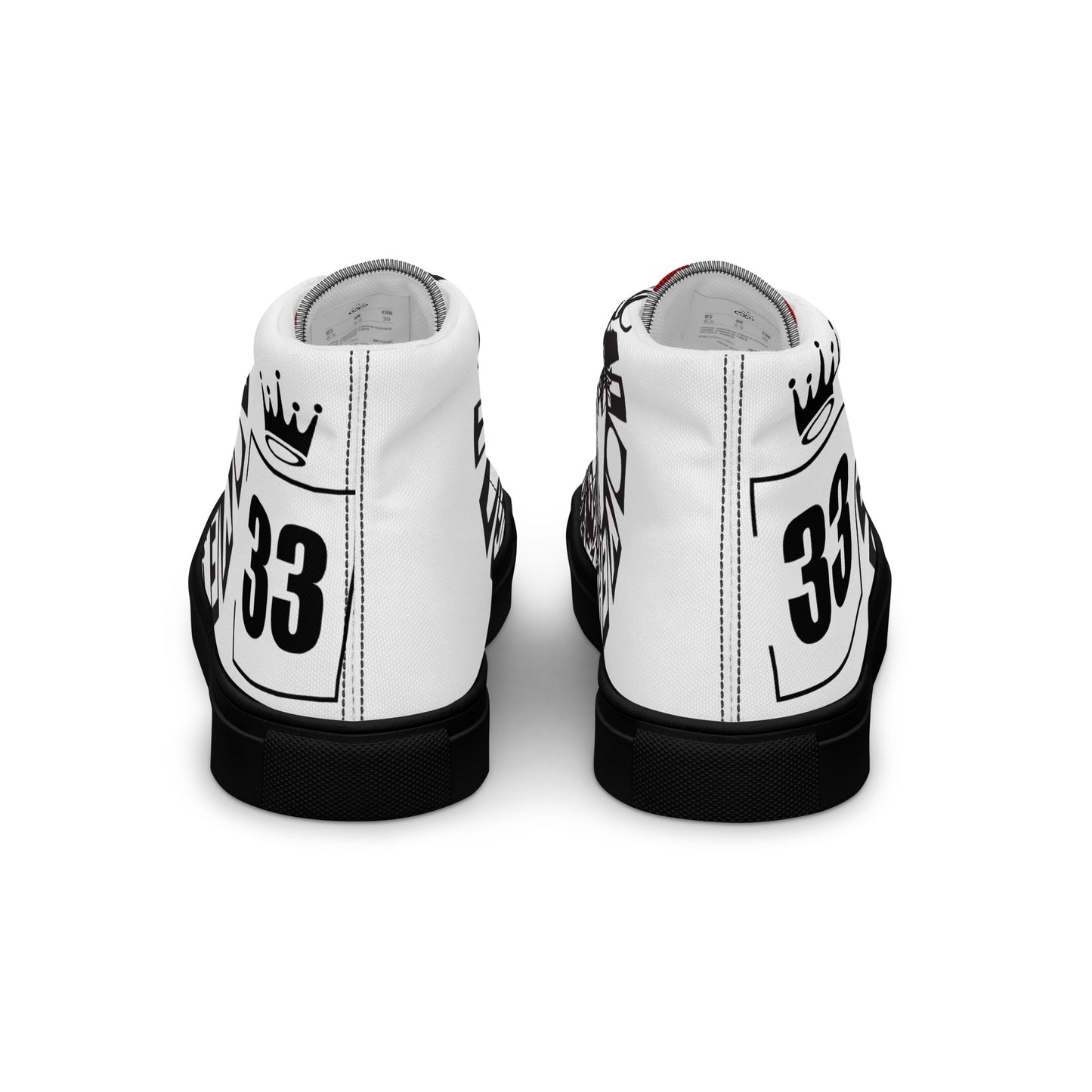 Gangsta of love Men’s high top canvas shoes