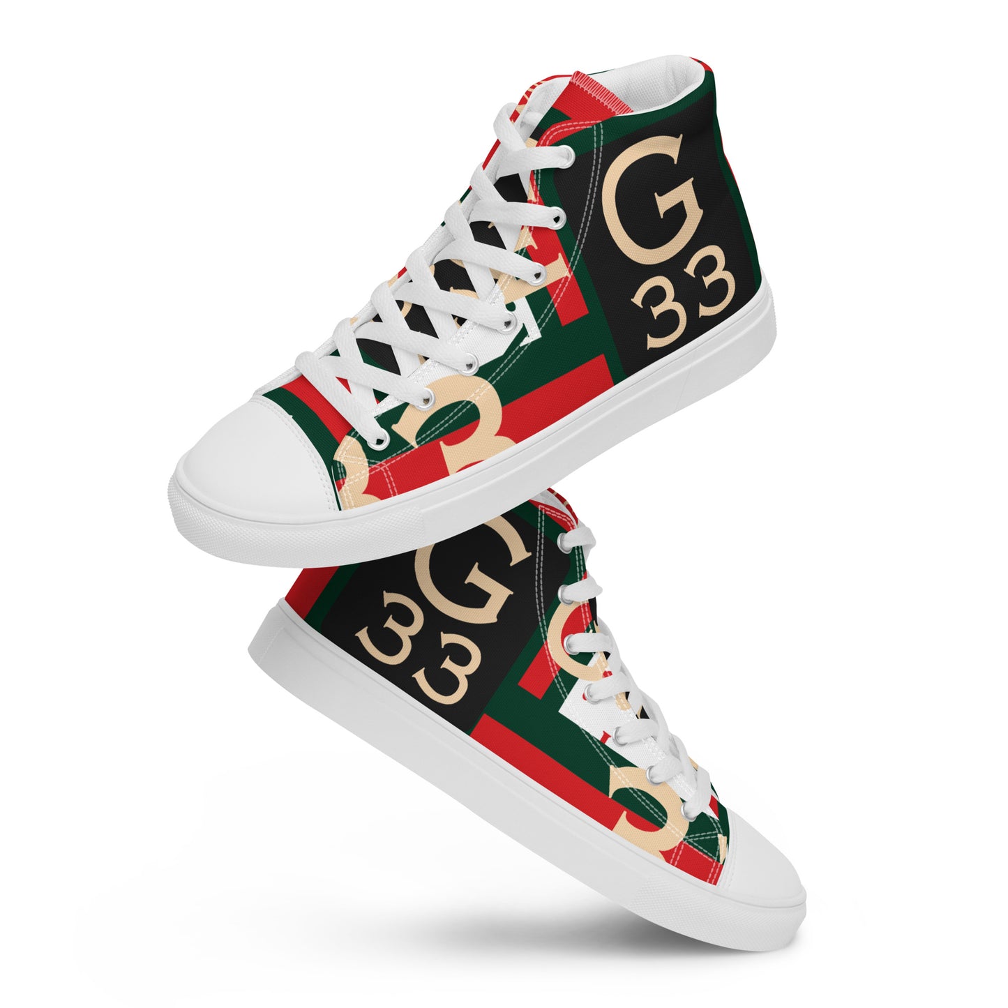 Gate33 Classic Men’s high top canvas shoes