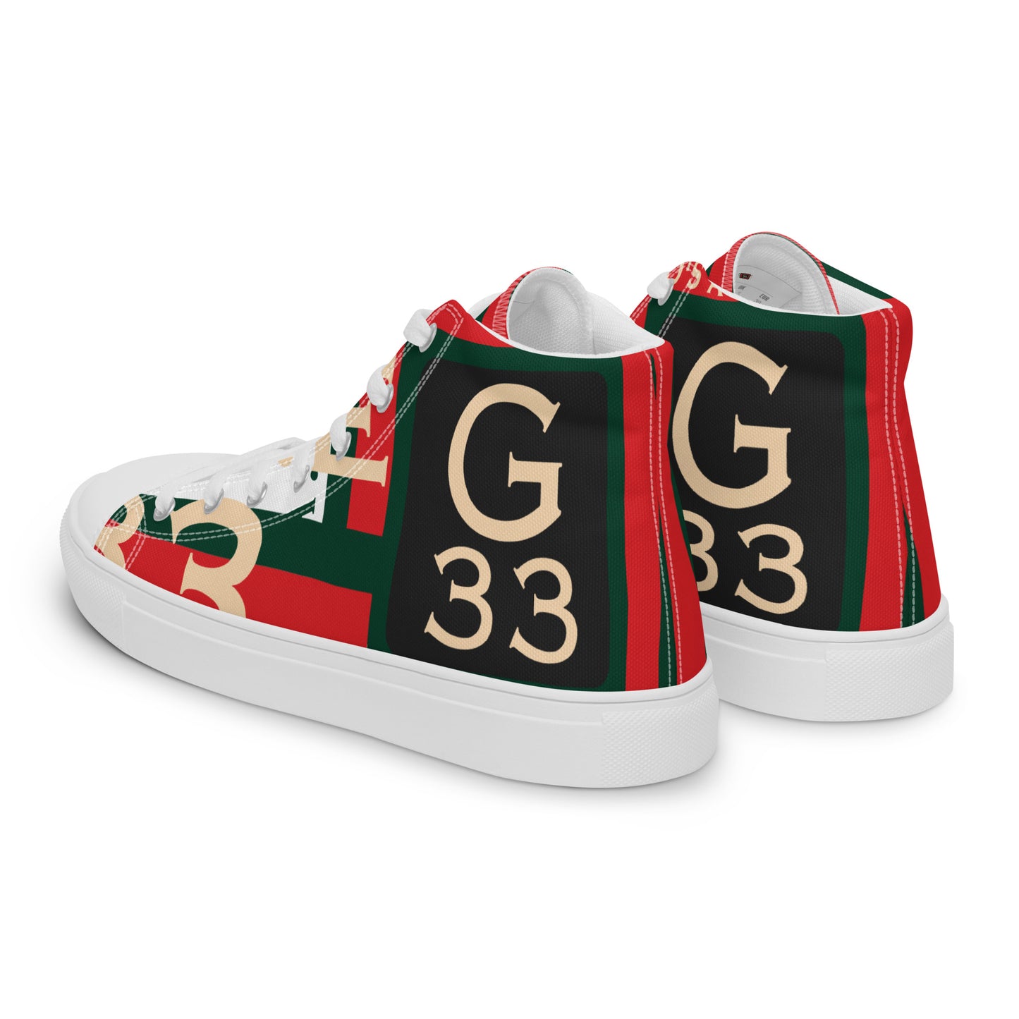 Gate33 Classic Men’s high top canvas shoes