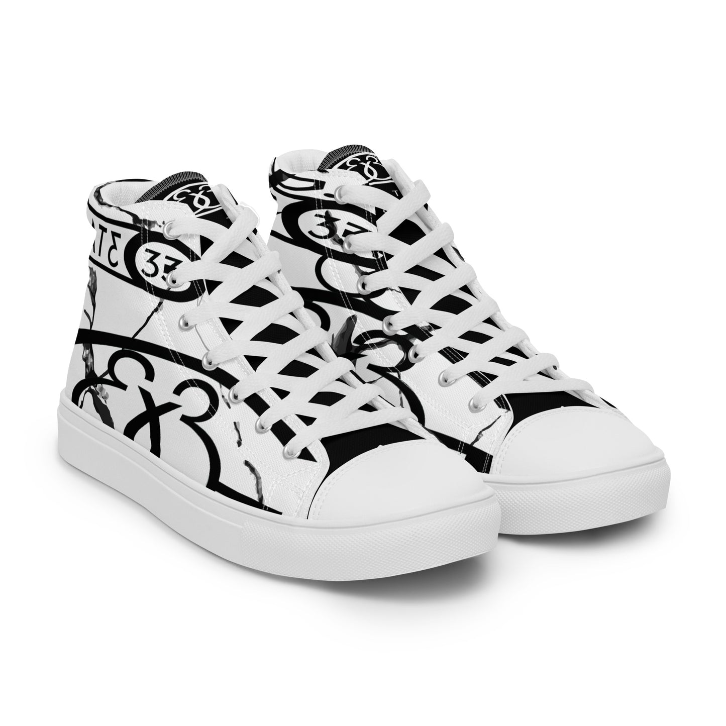 Gate33. Men’s high top canvas shoes