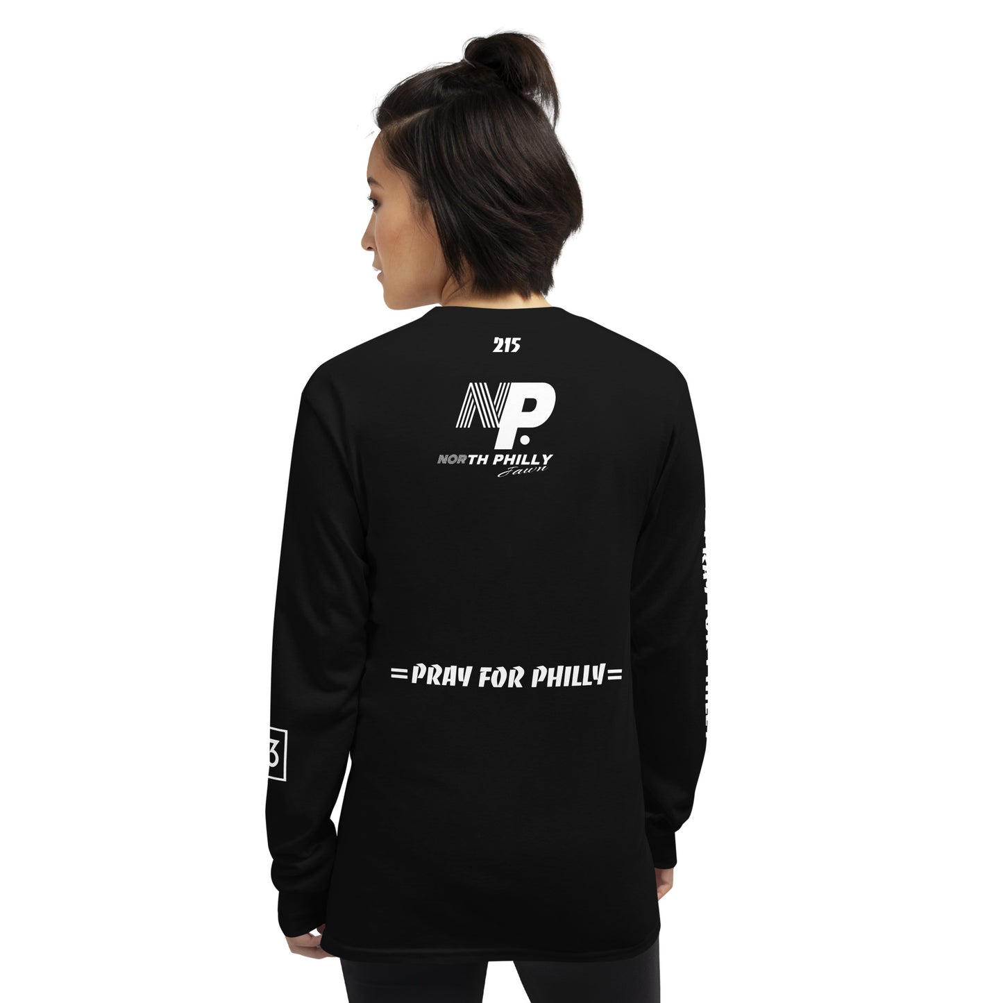 PRAY FOR PHILLY Men’s Long Sleeve Shirt