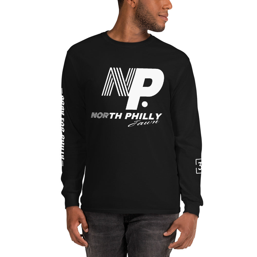 PRAY FOR PHILLY Men’s Long Sleeve Shirt