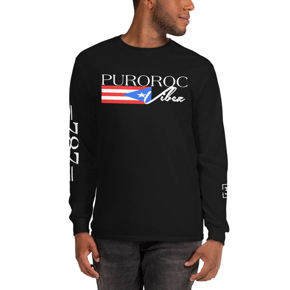 PRAY FOR PR Men’s Long Sleeve Shirt