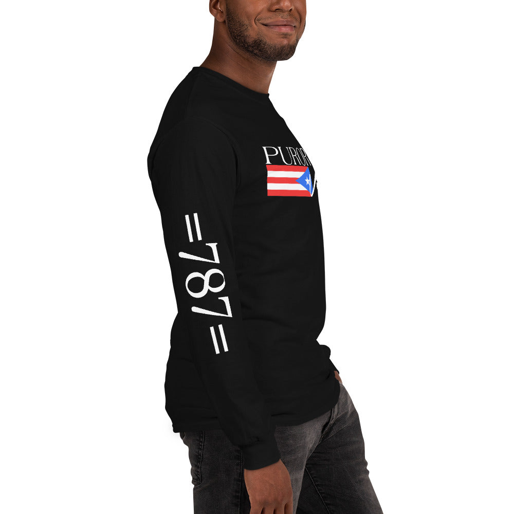 PRAY FOR PR Men’s Long Sleeve Shirt