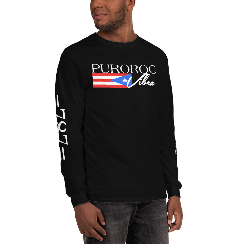 PRAY FOR PR Men’s Long Sleeve Shirt