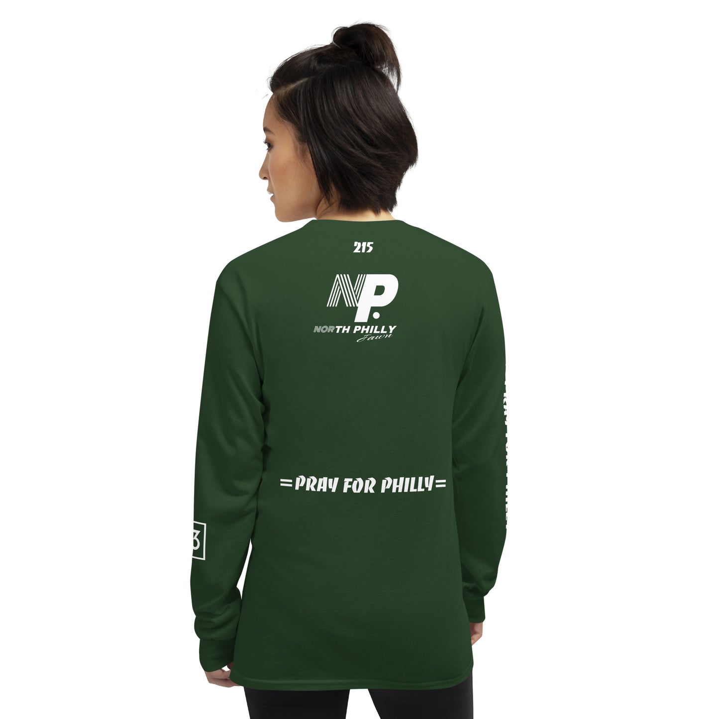 PRAY FOR PHILLY Men’s Long Sleeve Shirt