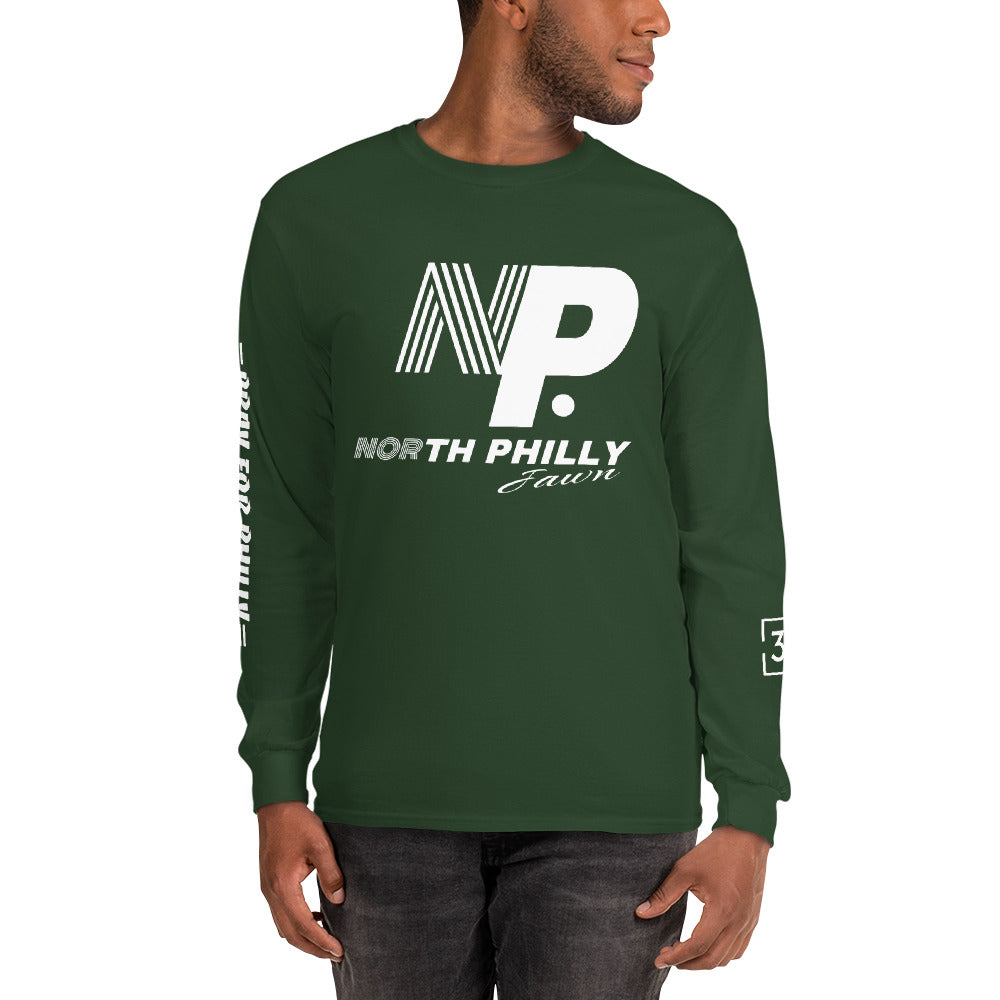 PRAY FOR PHILLY Men’s Long Sleeve Shirt