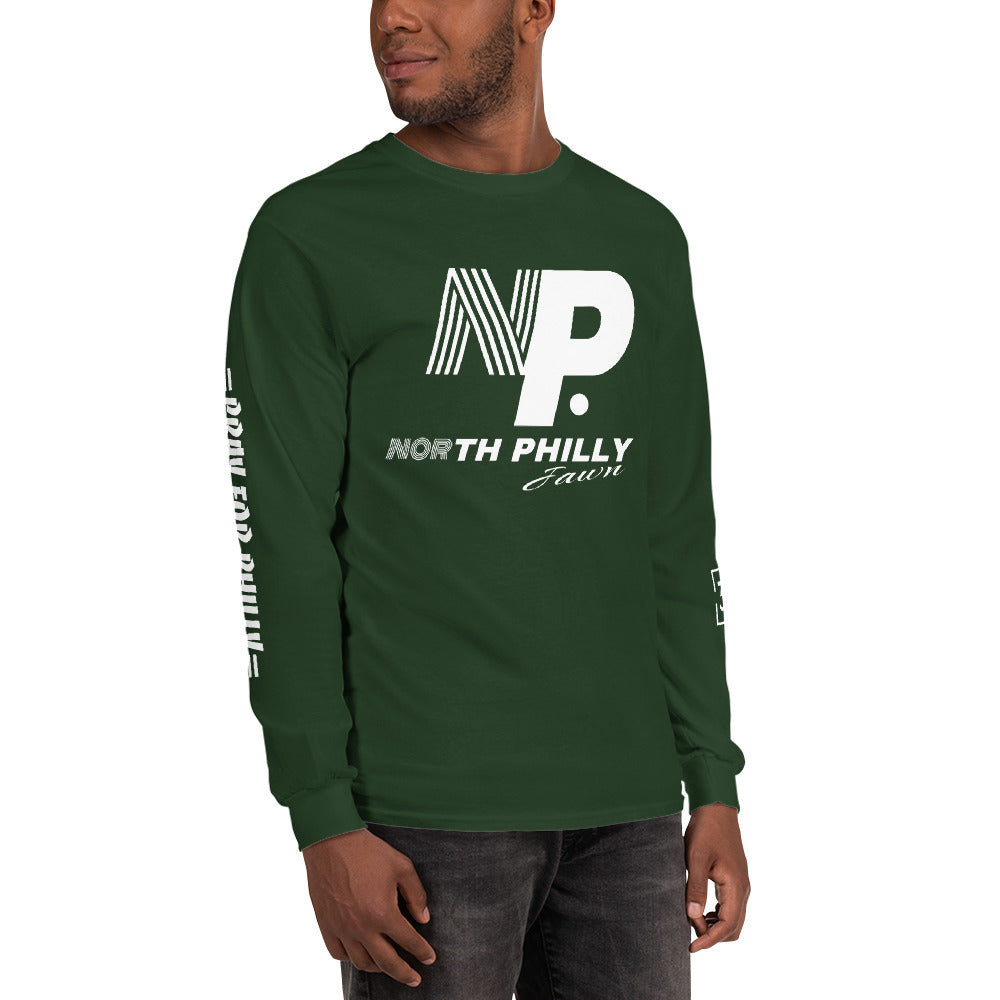 PRAY FOR PHILLY Men’s Long Sleeve Shirt