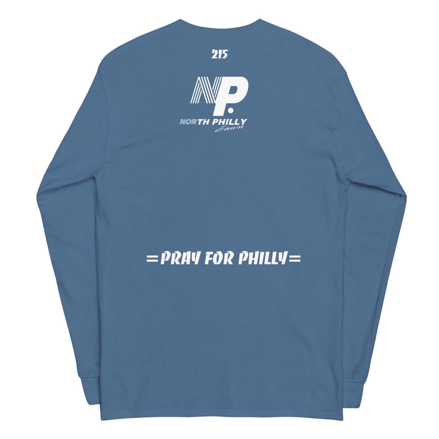 PRAY FOR PHILLY Men’s Long Sleeve Shirt