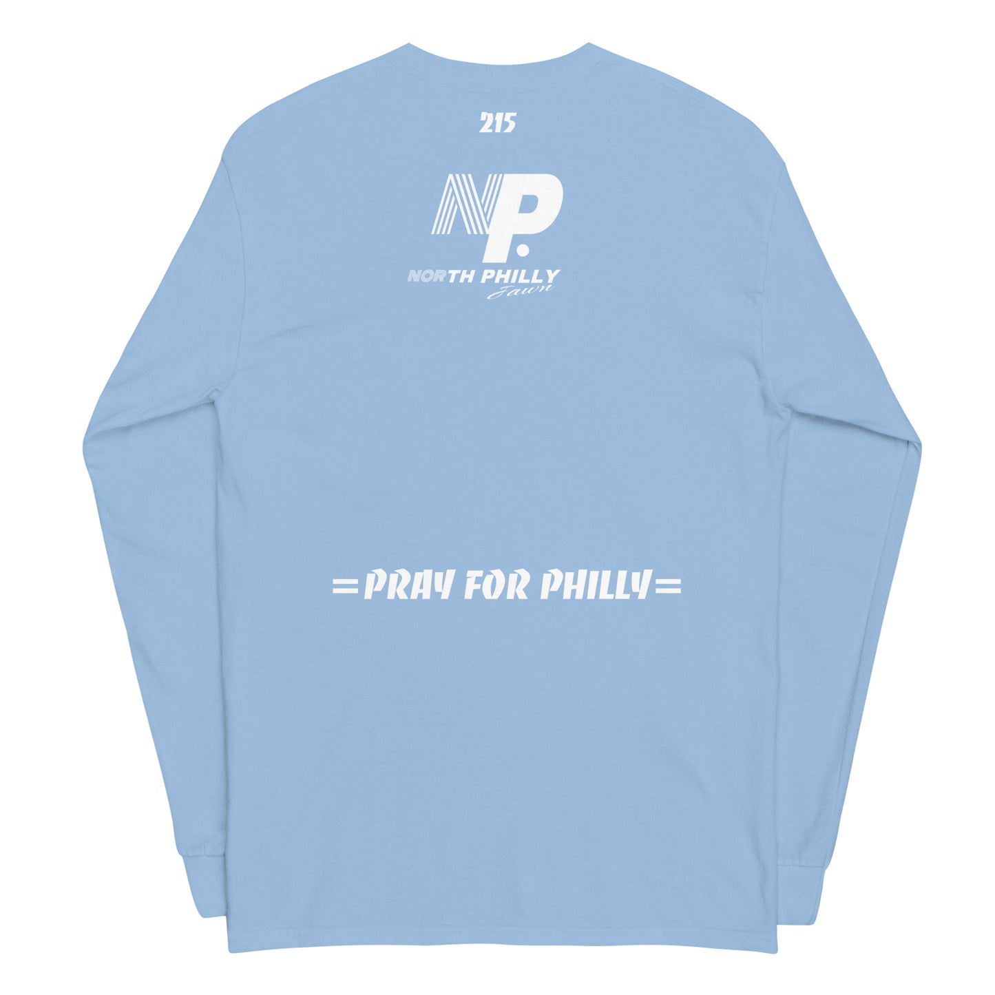 PRAY FOR PHILLY Men’s Long Sleeve Shirt