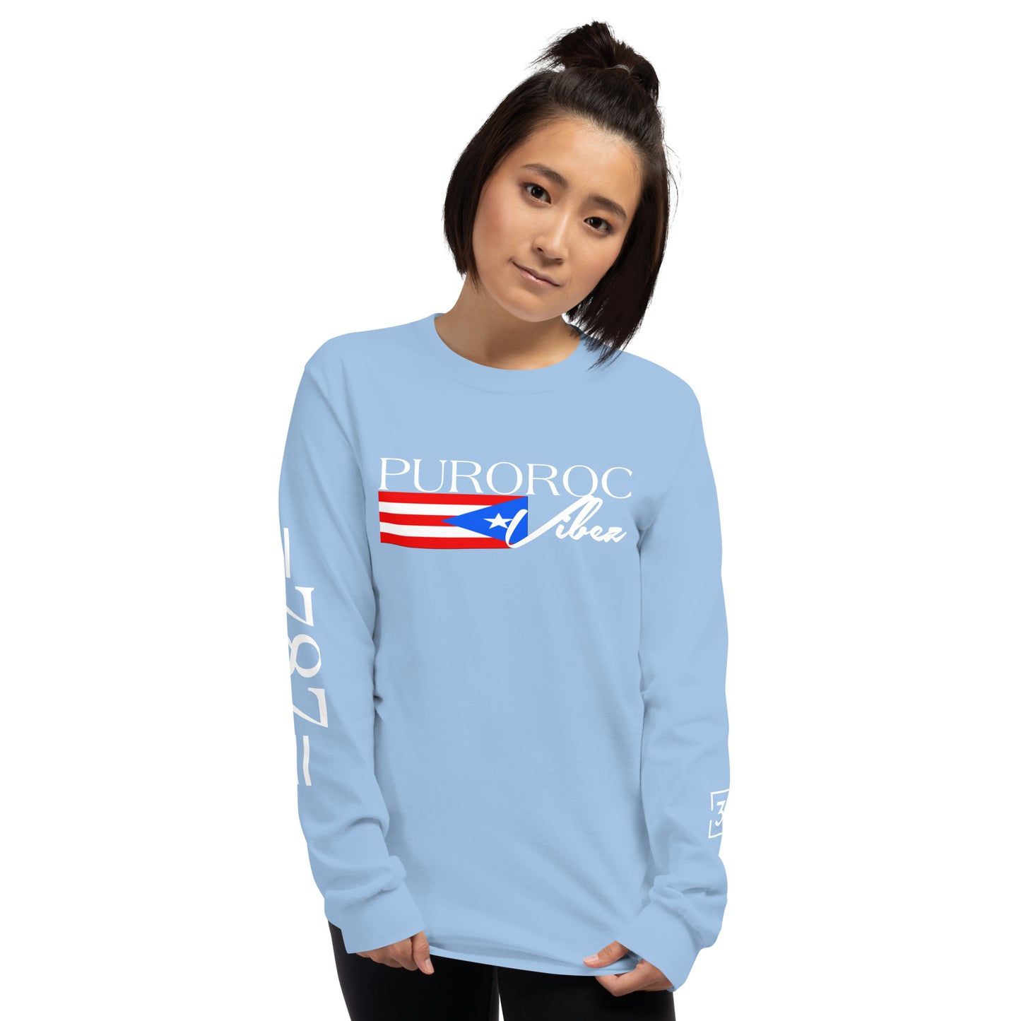 PRAY FOR PR Men’s Long Sleeve Shirt