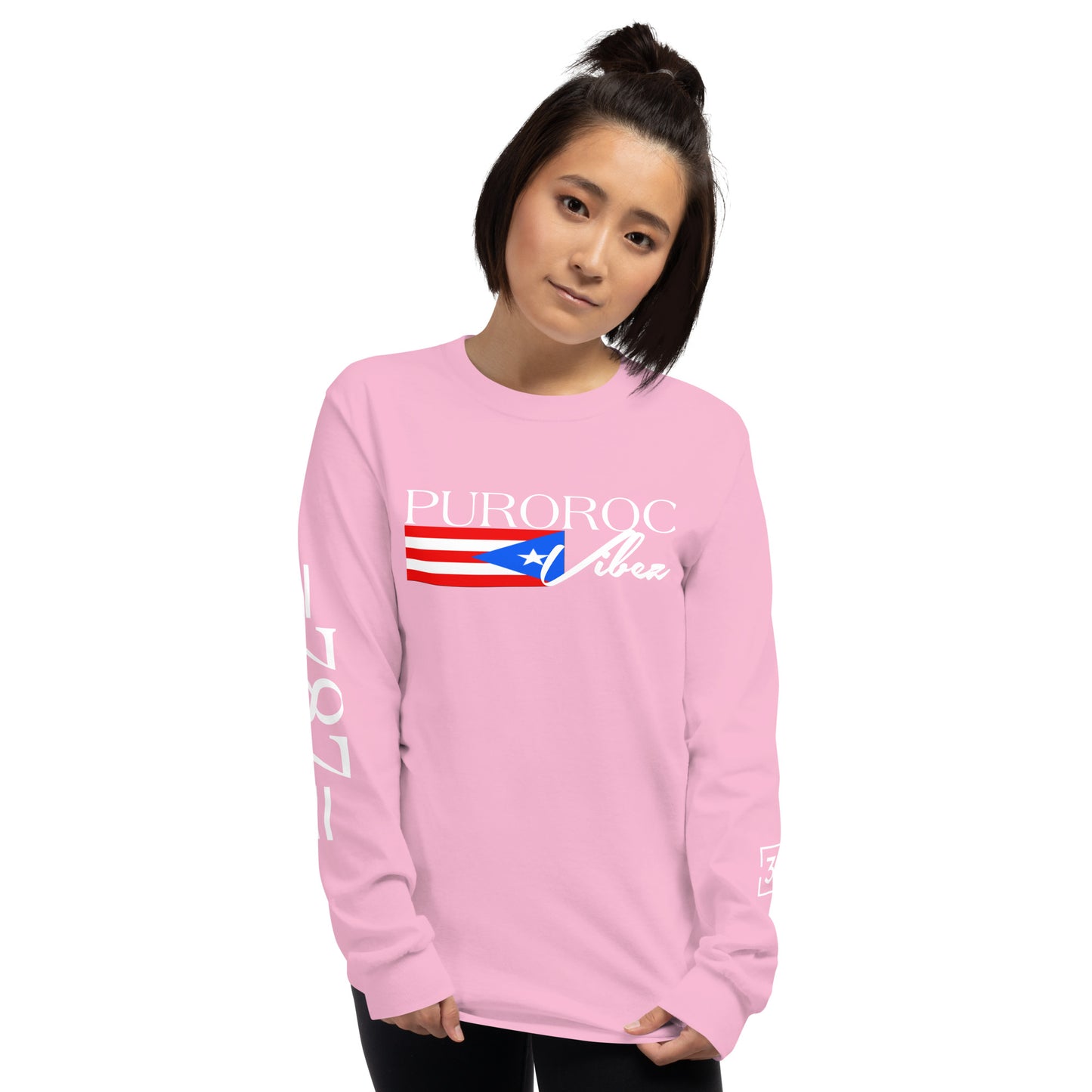 PRAY FOR PR Men’s Long Sleeve Shirt