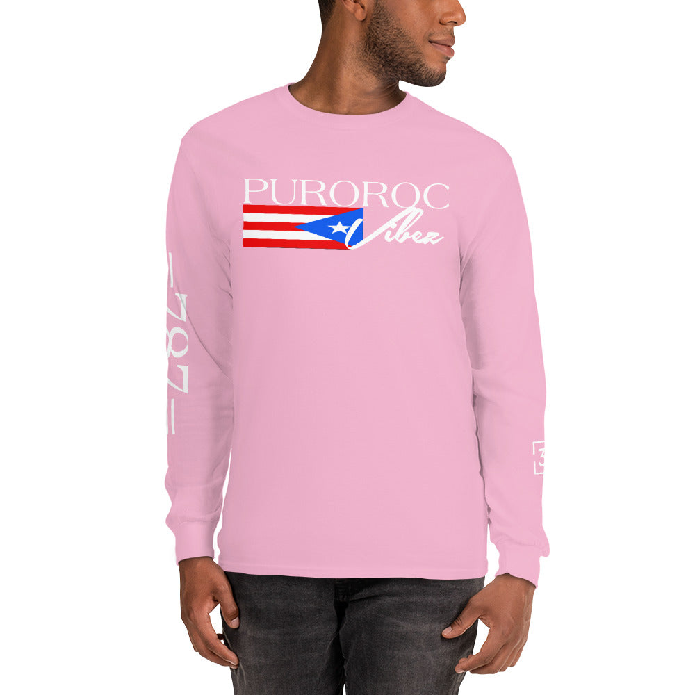PRAY FOR PR Men’s Long Sleeve Shirt