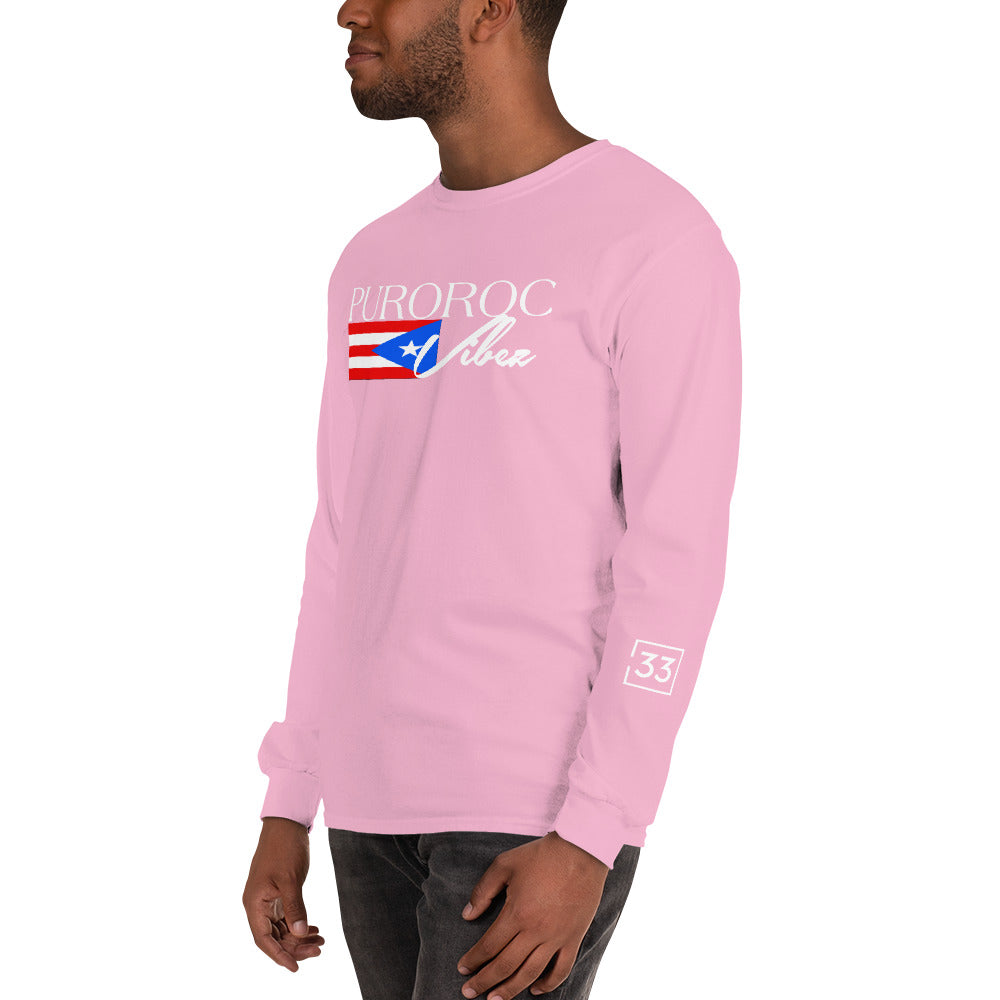 PRAY FOR PR Men’s Long Sleeve Shirt