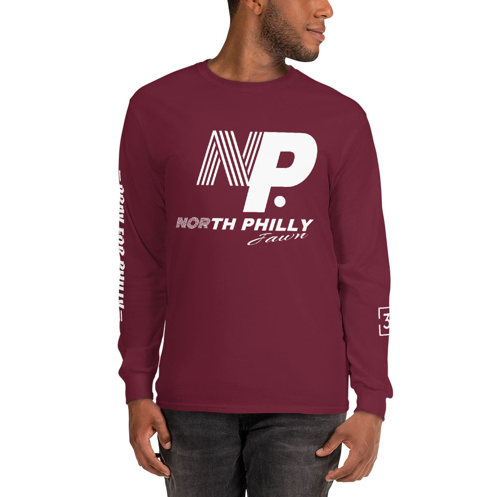 PRAY FOR PHILLY Men’s Long Sleeve Shirt