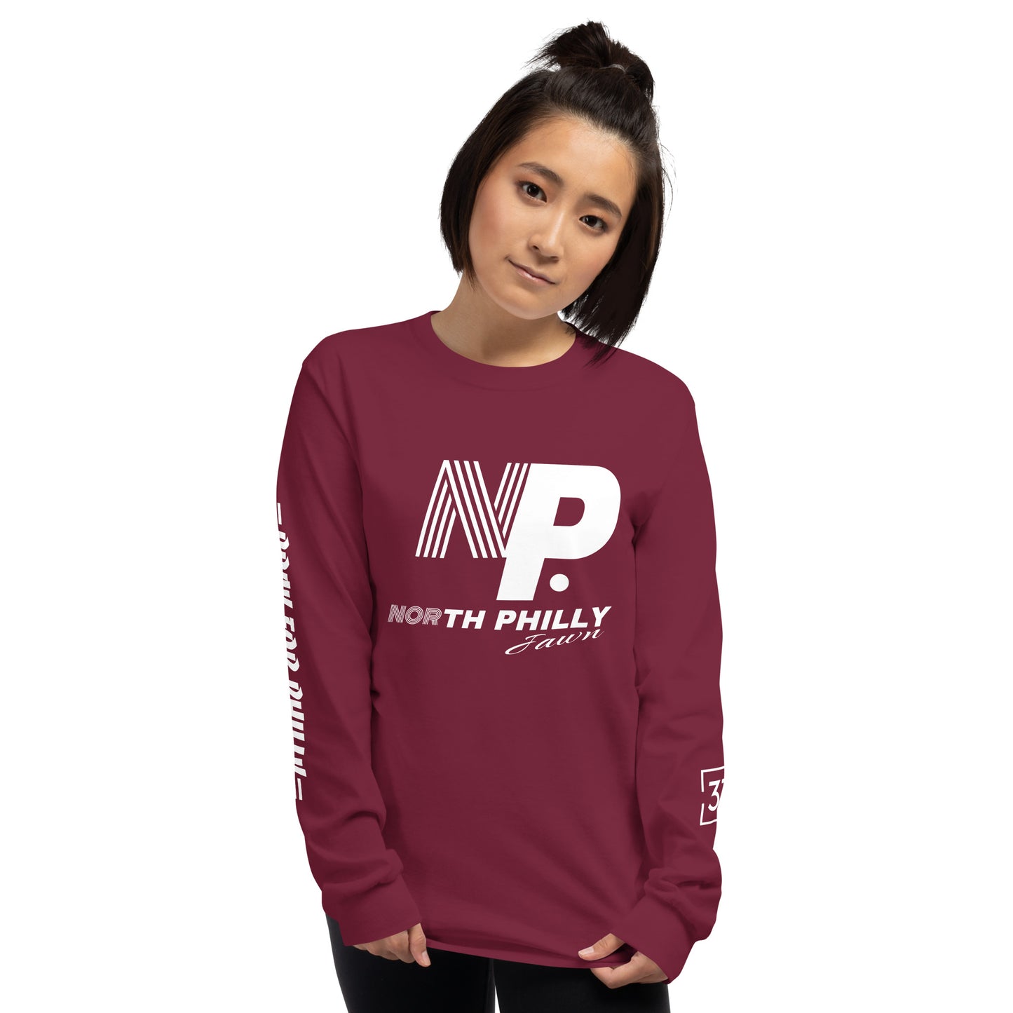 PRAY FOR PHILLY Men’s Long Sleeve Shirt