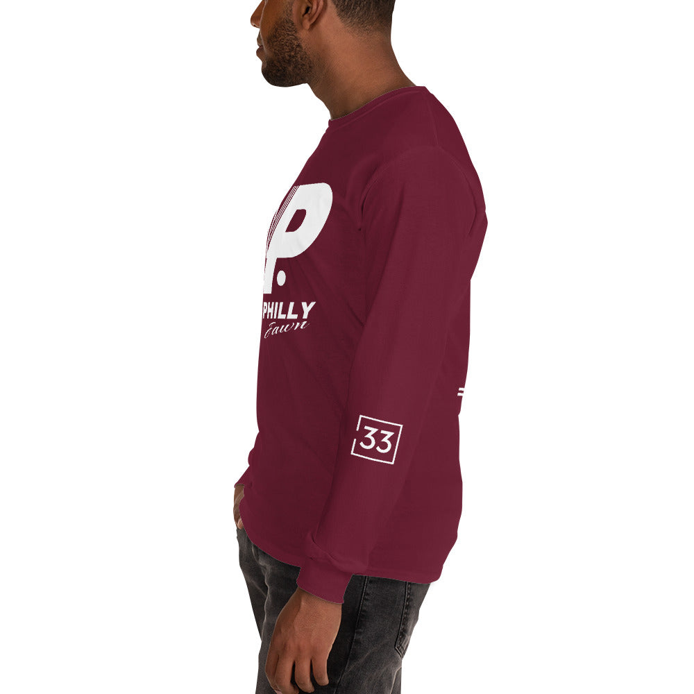 PRAY FOR PHILLY Men’s Long Sleeve Shirt