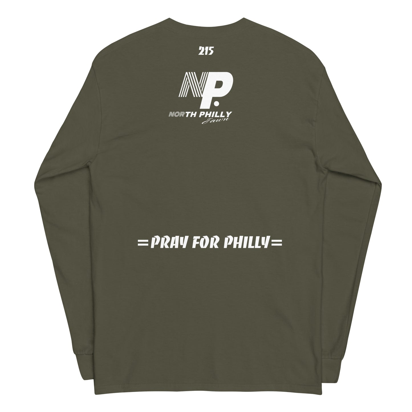 PRAY FOR PHILLY Men’s Long Sleeve Shirt