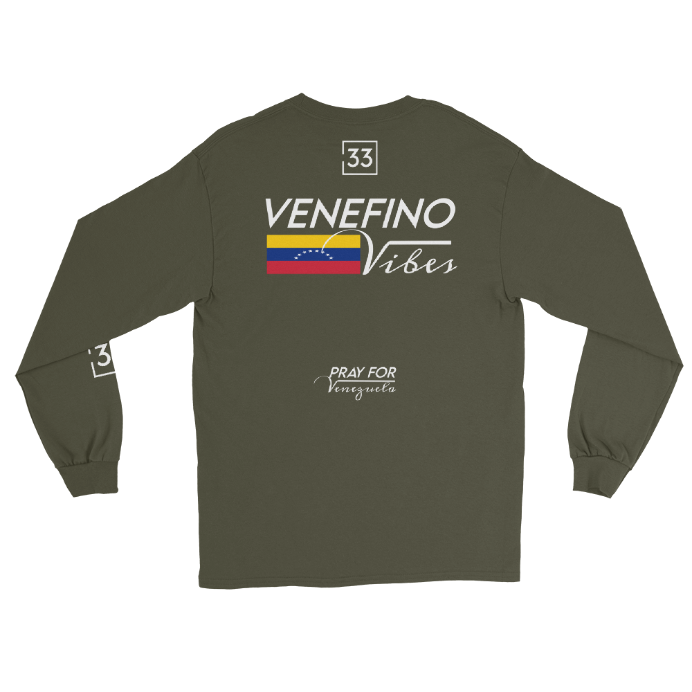 Pray for Venezuela Men’s Long Sleeve Shirt