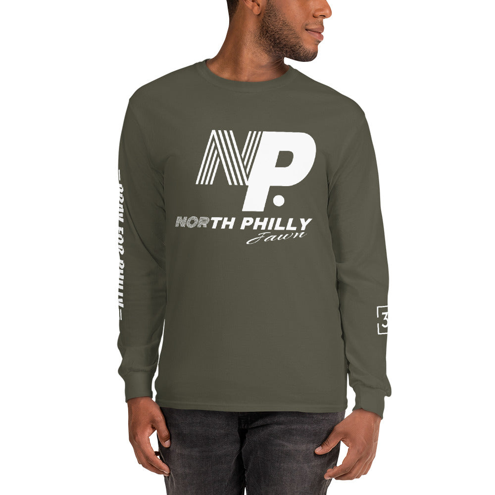 PRAY FOR PHILLY Men’s Long Sleeve Shirt
