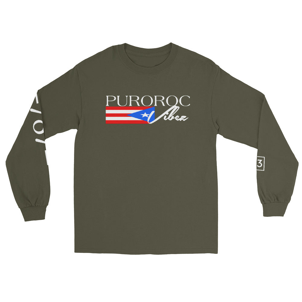 PRAY FOR PR Men’s Long Sleeve Shirt