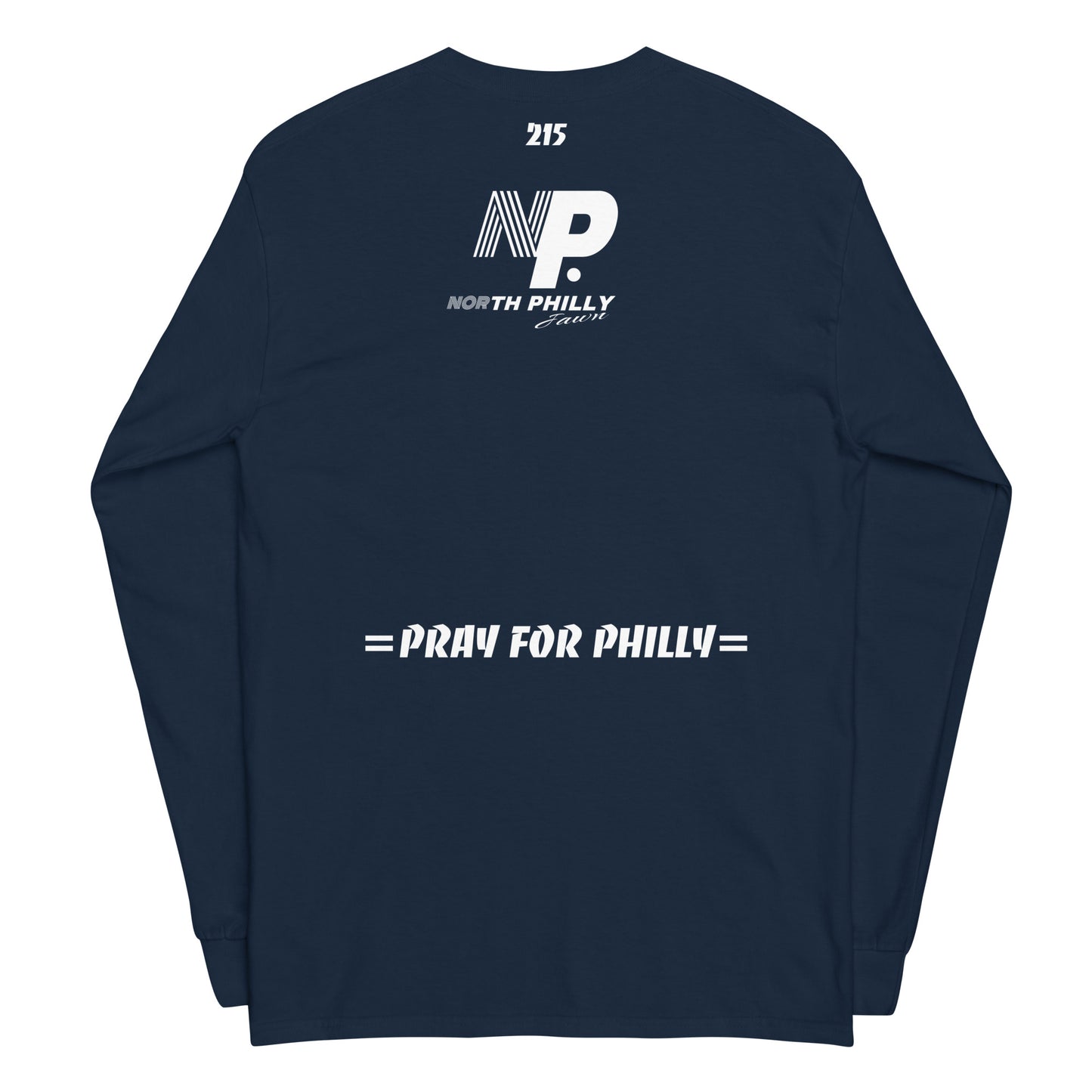 PRAY FOR PHILLY Men’s Long Sleeve Shirt