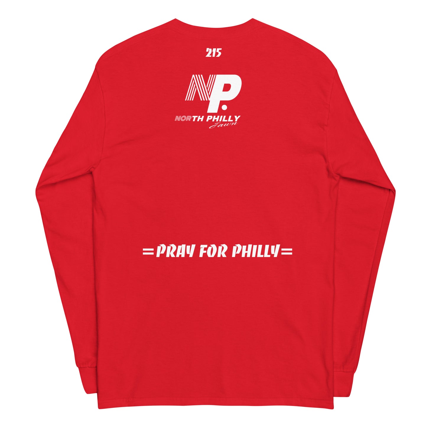 PRAY FOR PHILLY Men’s Long Sleeve Shirt