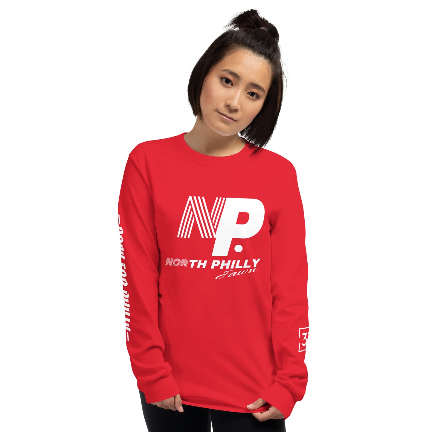 PRAY FOR PHILLY Men’s Long Sleeve Shirt