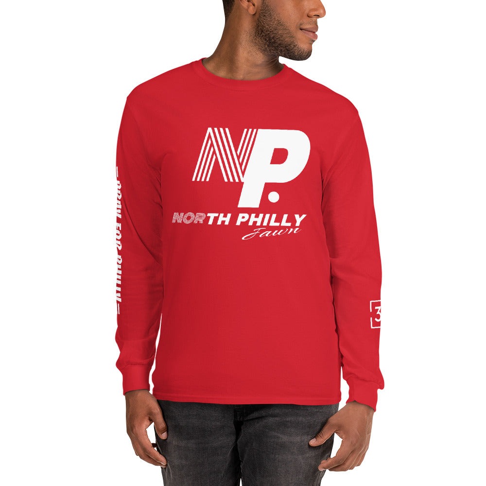 PRAY FOR PHILLY Men’s Long Sleeve Shirt