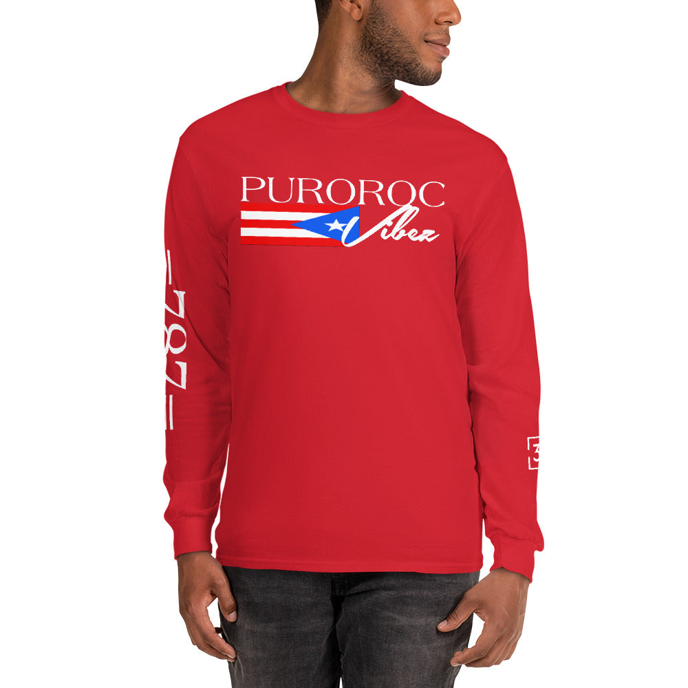 PRAY FOR PR Men’s Long Sleeve Shirt