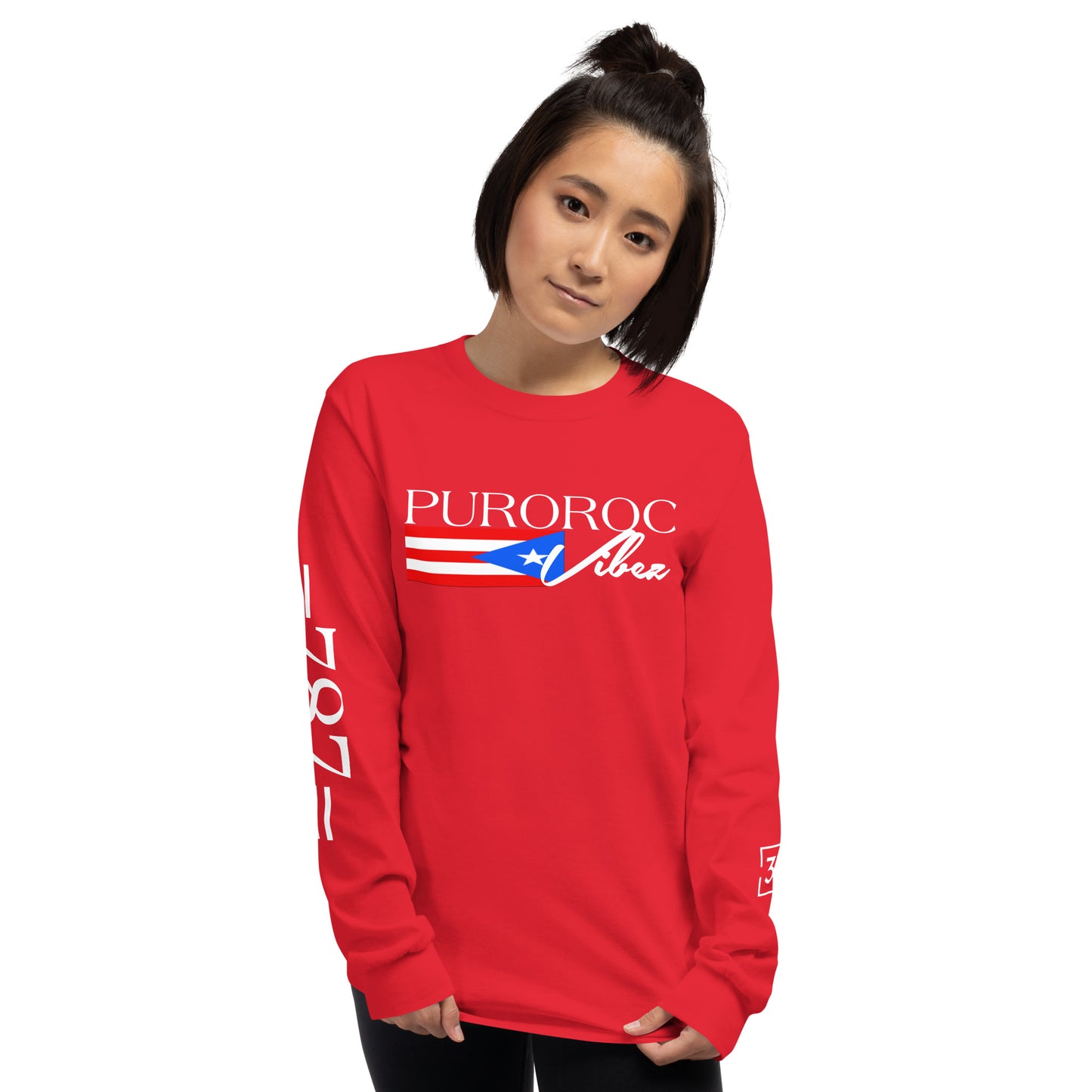 PRAY FOR PR Men’s Long Sleeve Shirt
