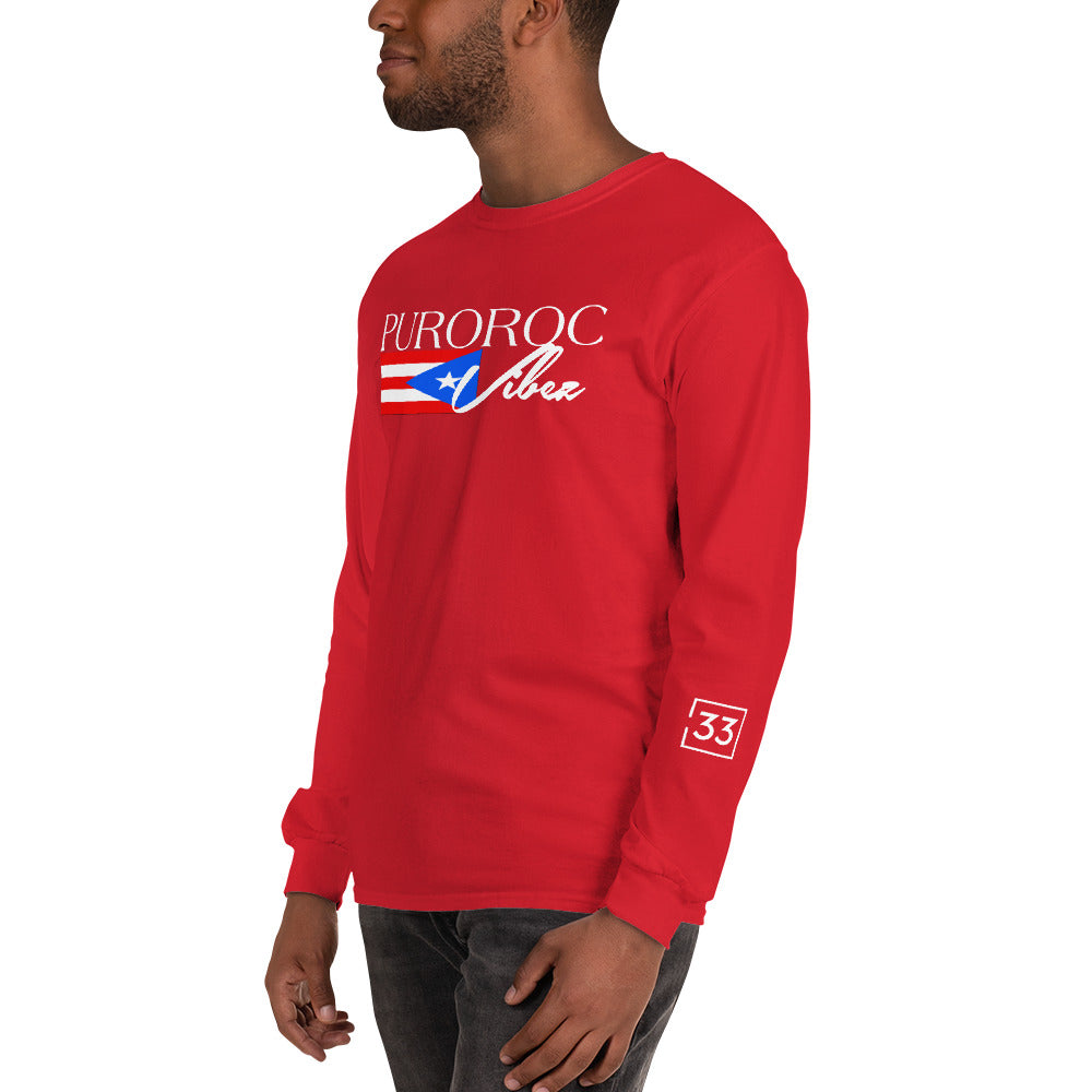 PRAY FOR PR Men’s Long Sleeve Shirt