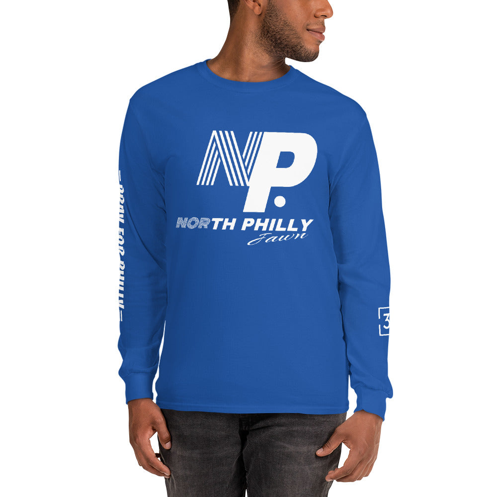 PRAY FOR PHILLY Men’s Long Sleeve Shirt