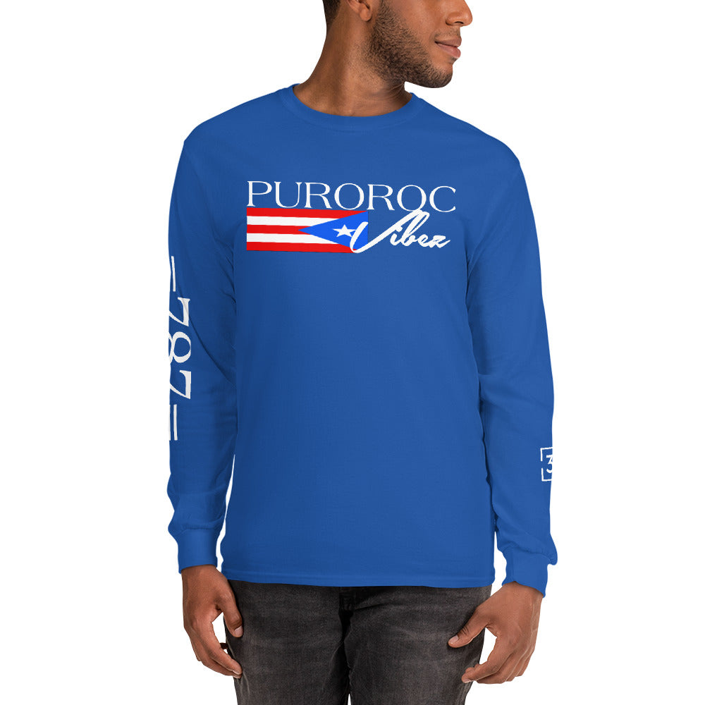 PRAY FOR PR Men’s Long Sleeve Shirt