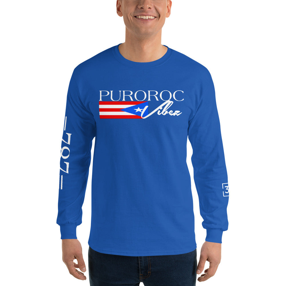 PRAY FOR PR Men’s Long Sleeve Shirt
