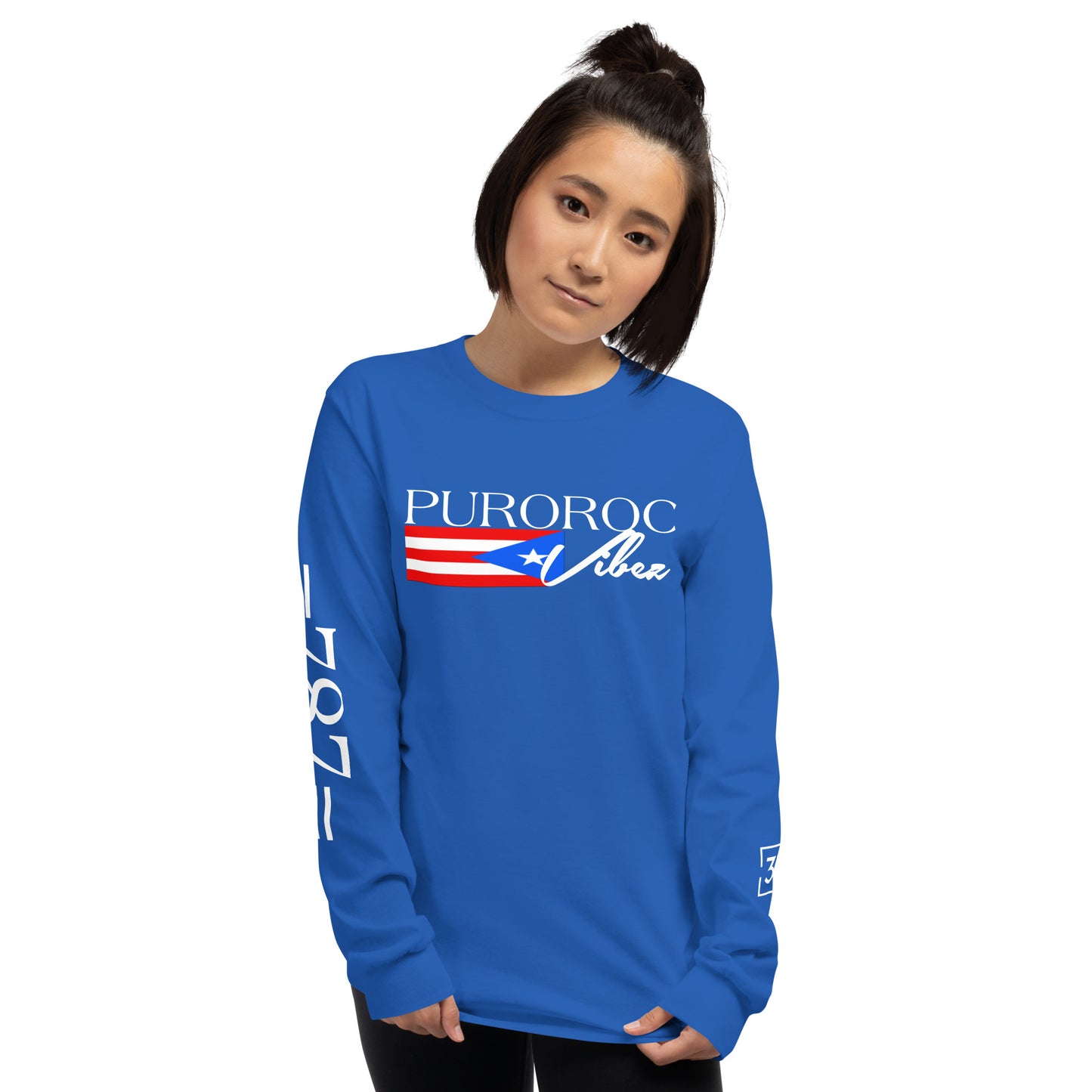 PRAY FOR PR Men’s Long Sleeve Shirt
