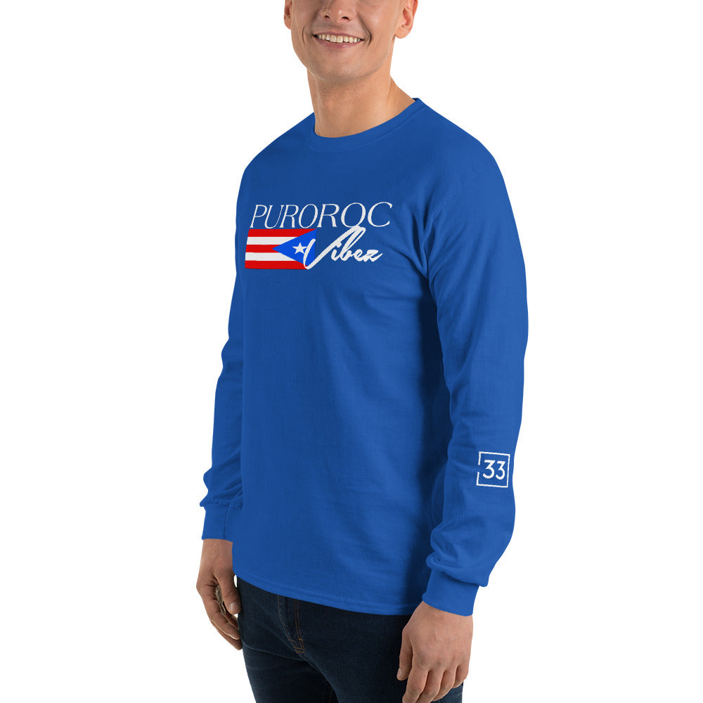 PRAY FOR PR Men’s Long Sleeve Shirt