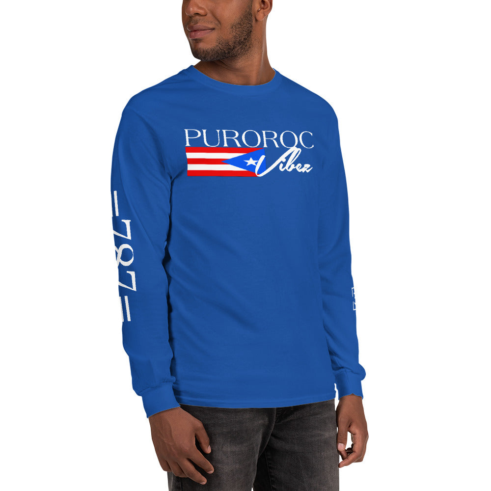 PRAY FOR PR Men’s Long Sleeve Shirt