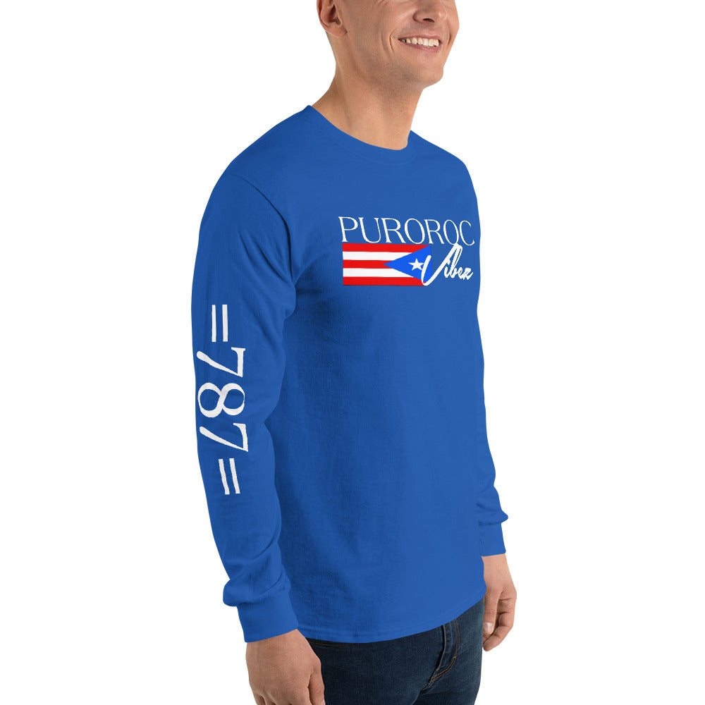 PRAY FOR PR Men’s Long Sleeve Shirt