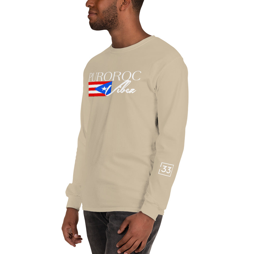 PRAY FOR PR Men’s Long Sleeve Shirt