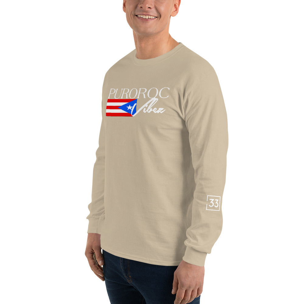PRAY FOR PR Men’s Long Sleeve Shirt