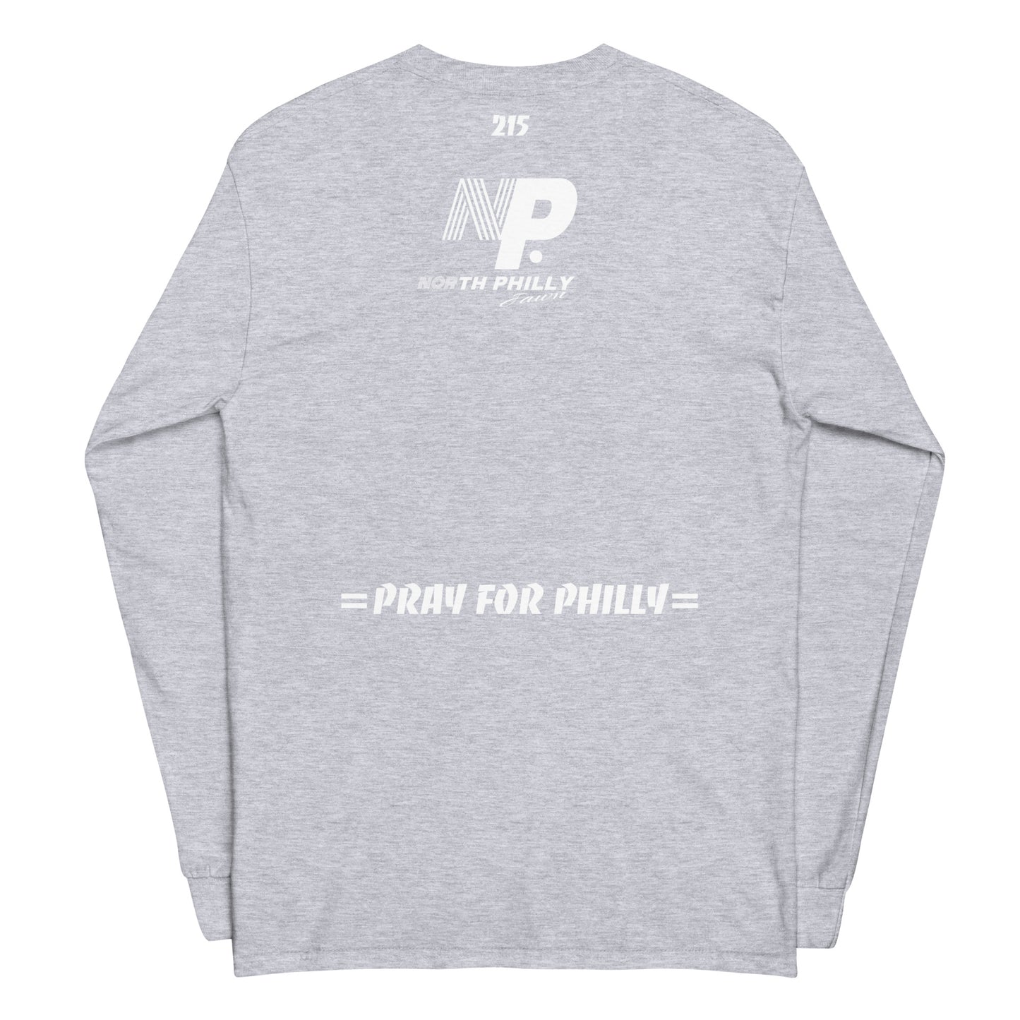 PRAY FOR PHILLY Men’s Long Sleeve Shirt