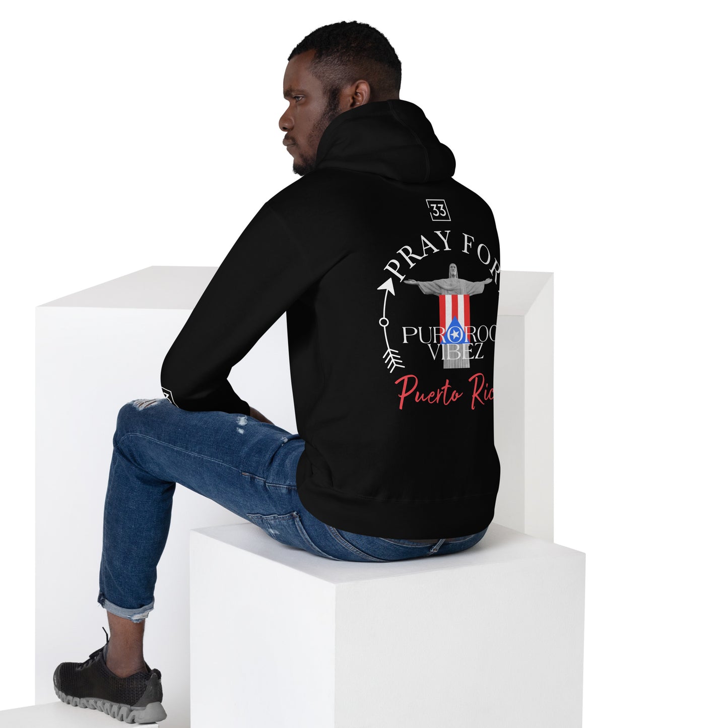 PRAY FOR PR Unisex Hoodie