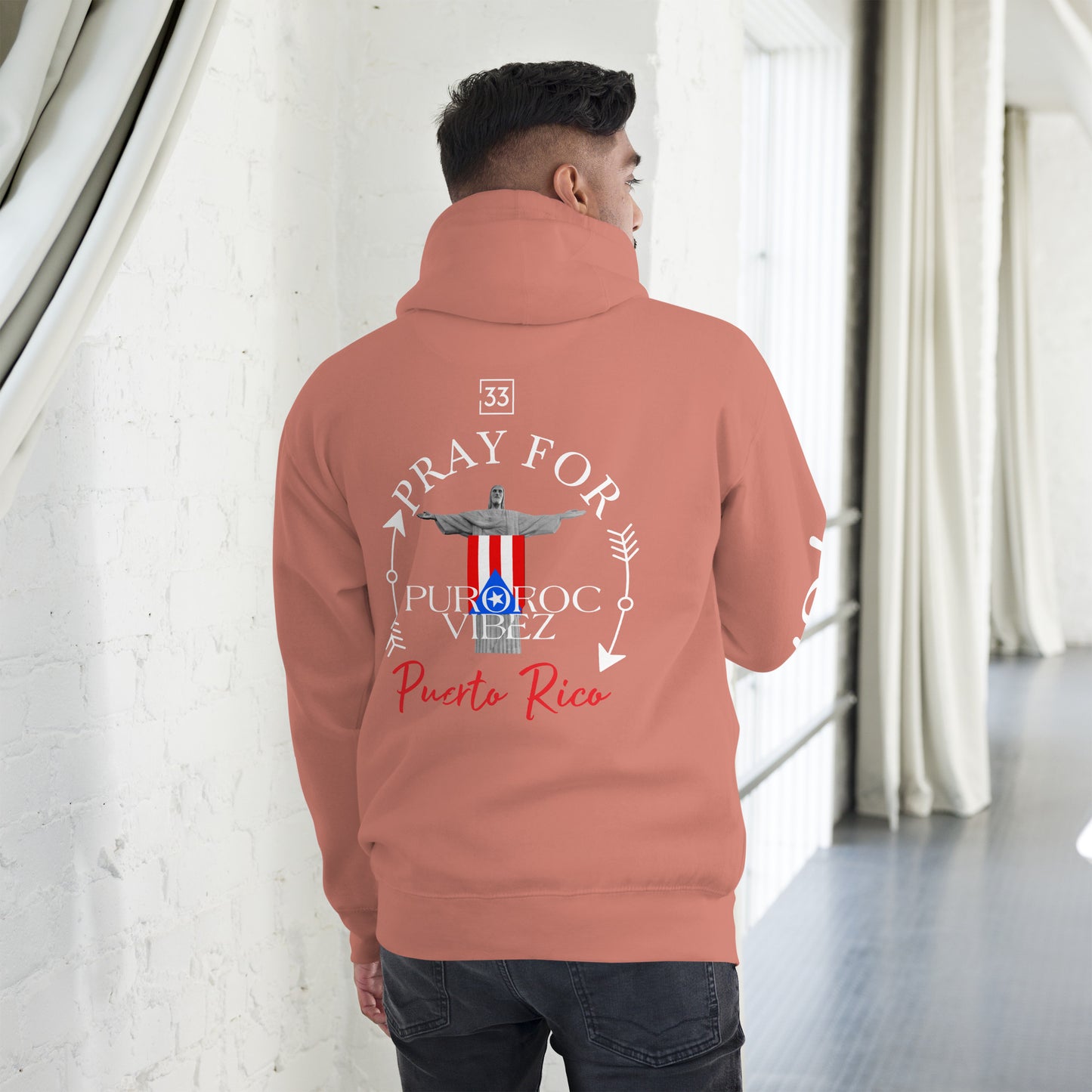 PRAY FOR PR Unisex Hoodie