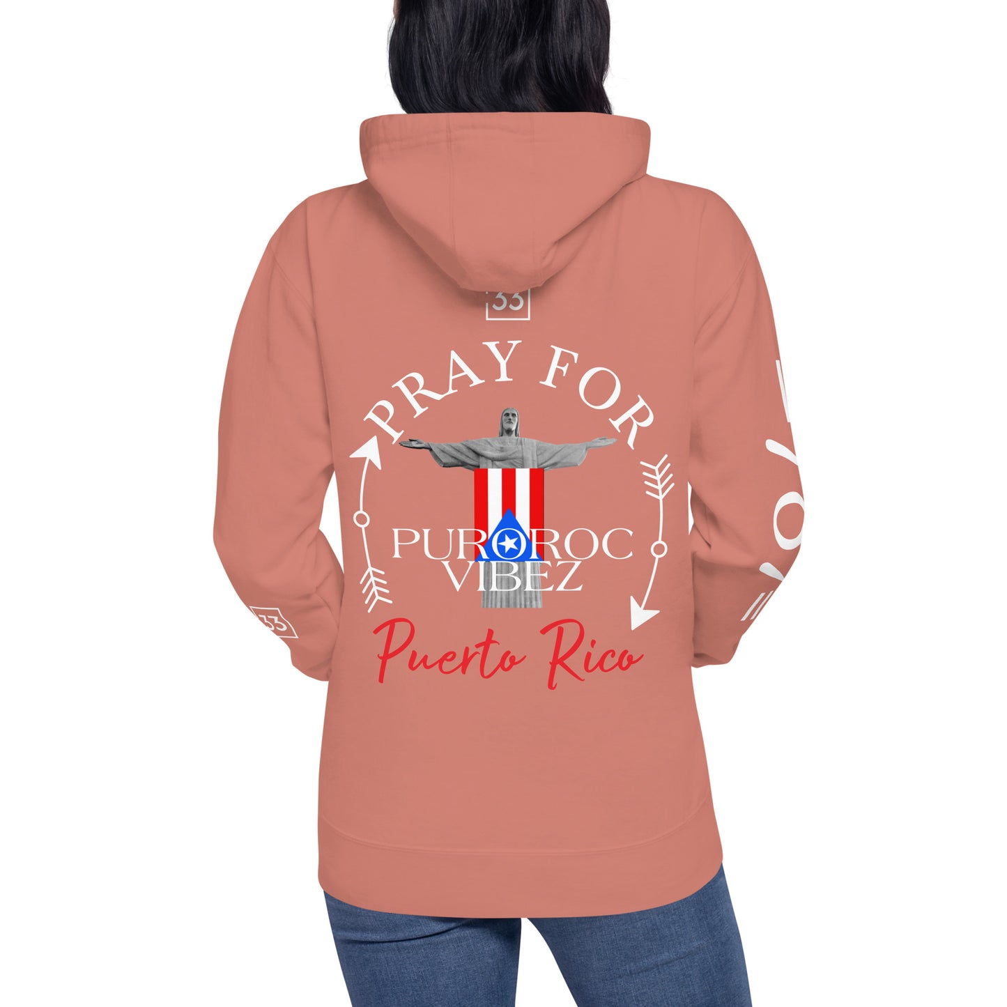 PRAY FOR PR Unisex Hoodie
