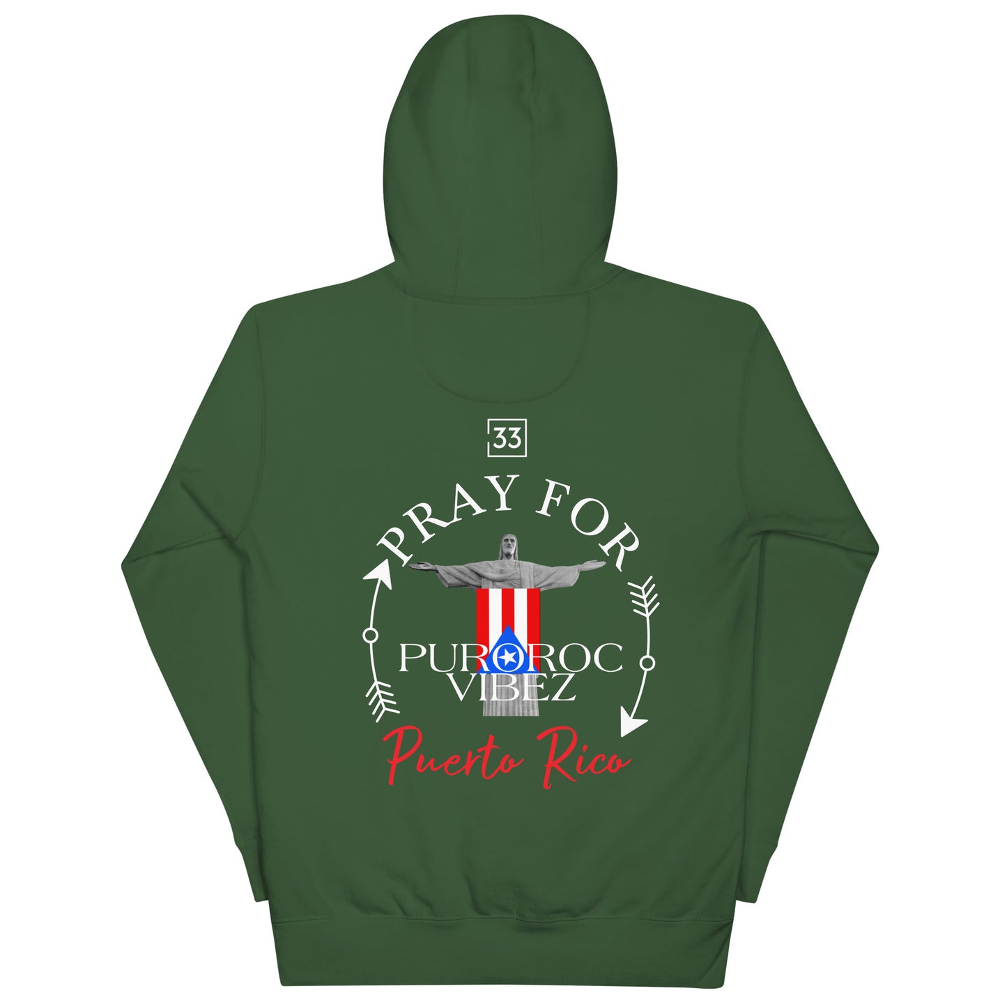 PRAY FOR PR Unisex Hoodie