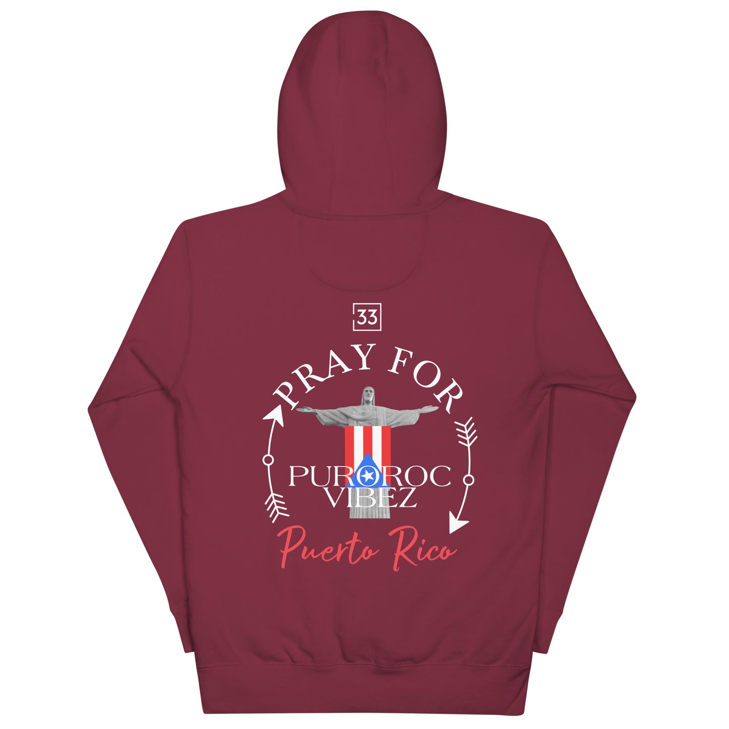 PRAY FOR PR Unisex Hoodie