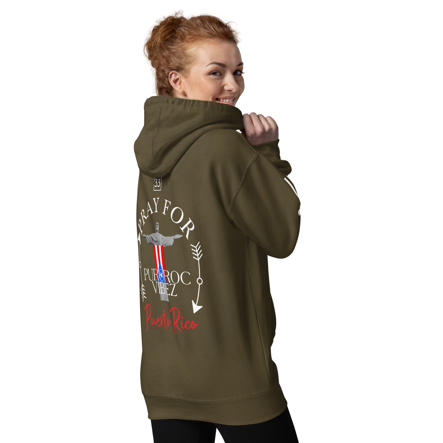 PRAY FOR PR Unisex Hoodie