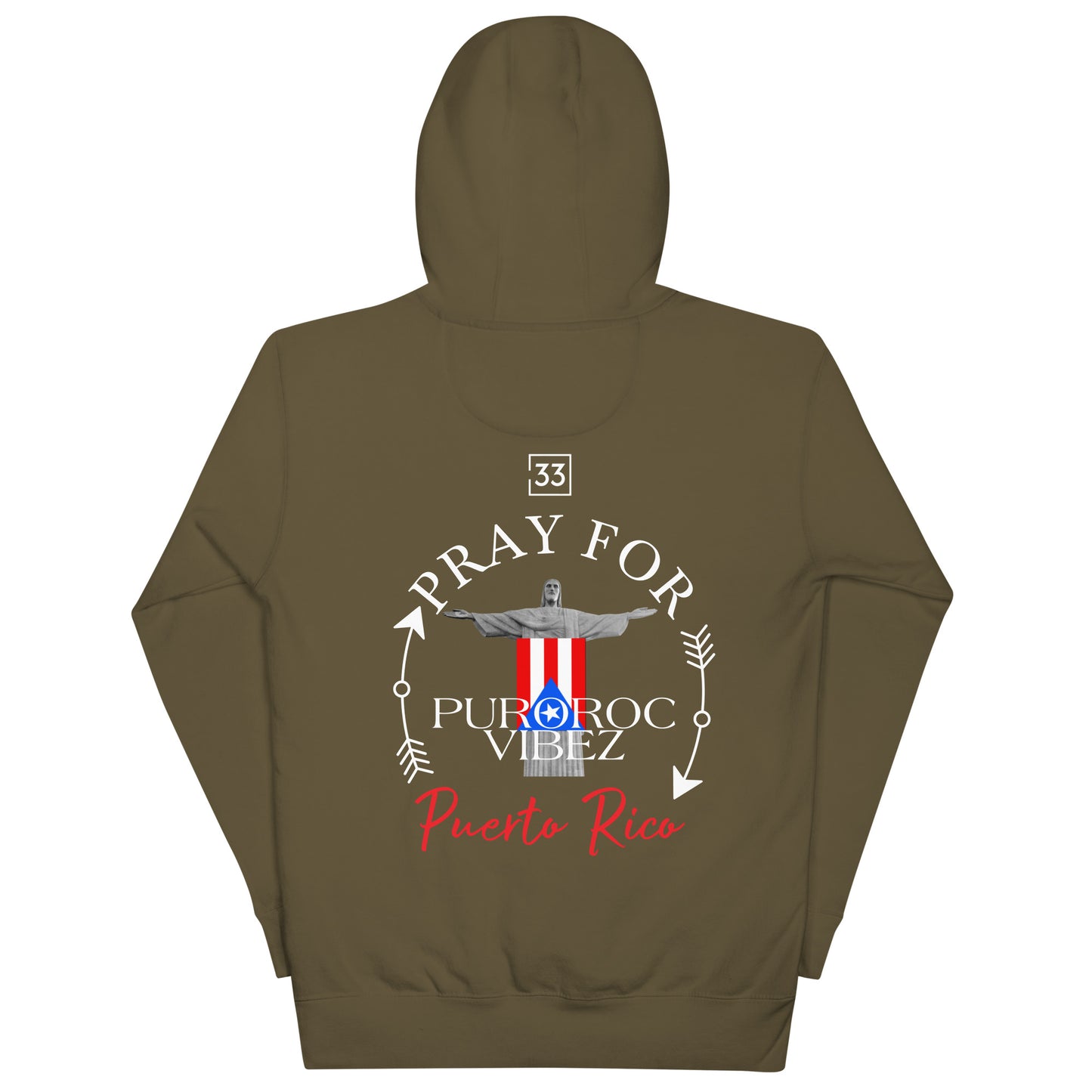 PRAY FOR PR Unisex Hoodie