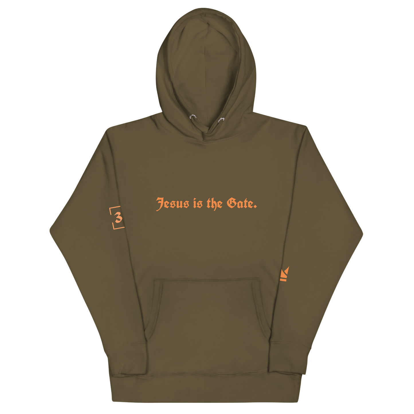 Jesus is the Gate. Unisex Hoodie